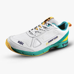 DSC Drifter SGYL Cricket Spikes Shoes Sea Green Yellow view 4