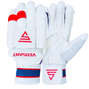 Versant Pro DG Cricket Batting Gloves - White