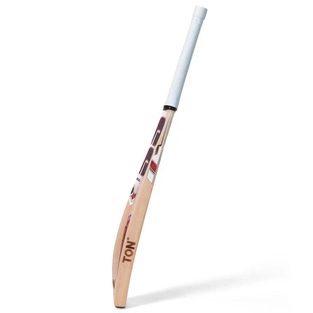 SS Orange English Willow Cricket Bat side