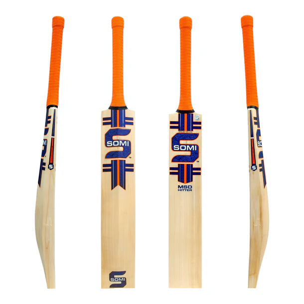 SOMI MSD Hitter English Willow Cricket Bat multiple views