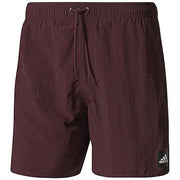 Adidas men’s burgundy swim shorts