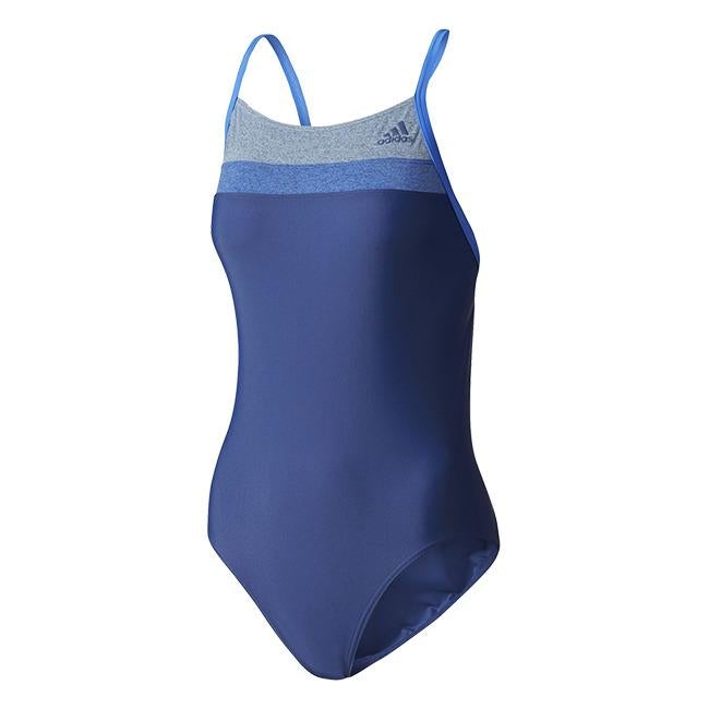 Adidas Mystery women’s blue one-piece swimsuit