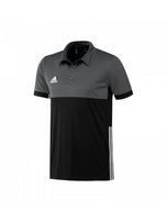 Adidas T16 Mens Polo - Black/Grey - NZ Cricket Store