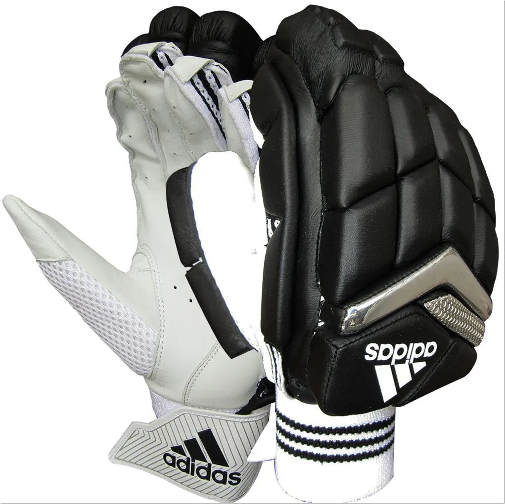 Adidas XT 1.0 Cricket Batting Gloves- Black/Silver IPL Edition - NZ Cricket Store