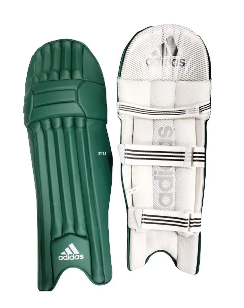 Adidas XT 1.0 Cricket Batting Pads Green - NZ Cricket Store