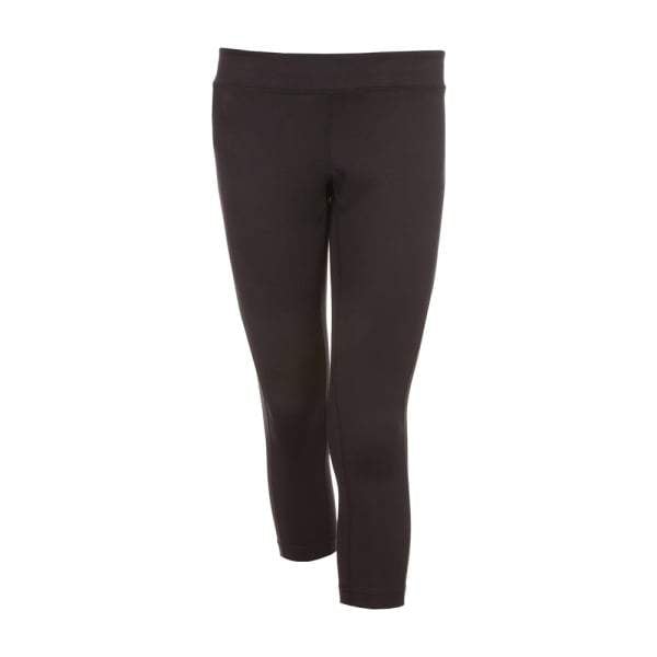 Canterbury Elite black three-quarter training tights