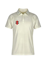 Gray Nicolls Elite Half Sleeve Cricket Shirt White - NZ Cricket Store