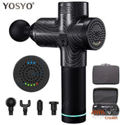 Massage Gun Deep Muscle Massager with LCD Display - NZ Cricket Store