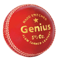 MRF Cricket Ball - Genius (Alam Tanned) Box of 12 - NZ Cricket Store