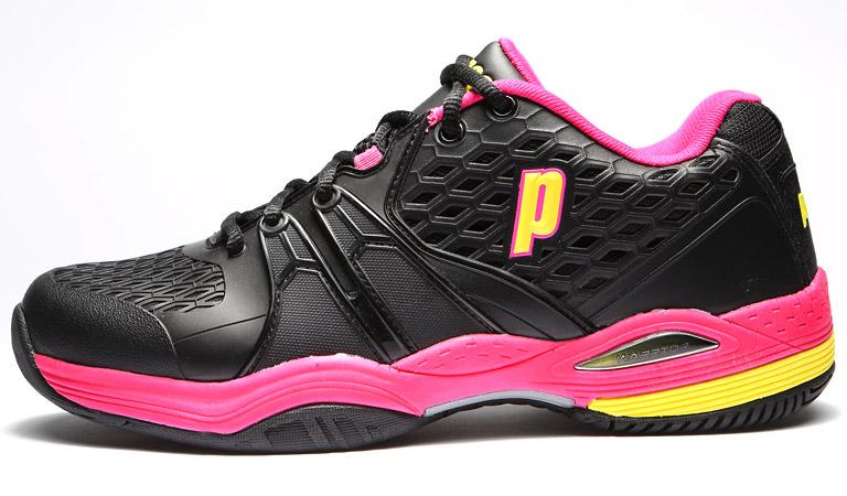 Prince Womens Warrior Black/Pink Tennis Shoe - NZ Cricket Store