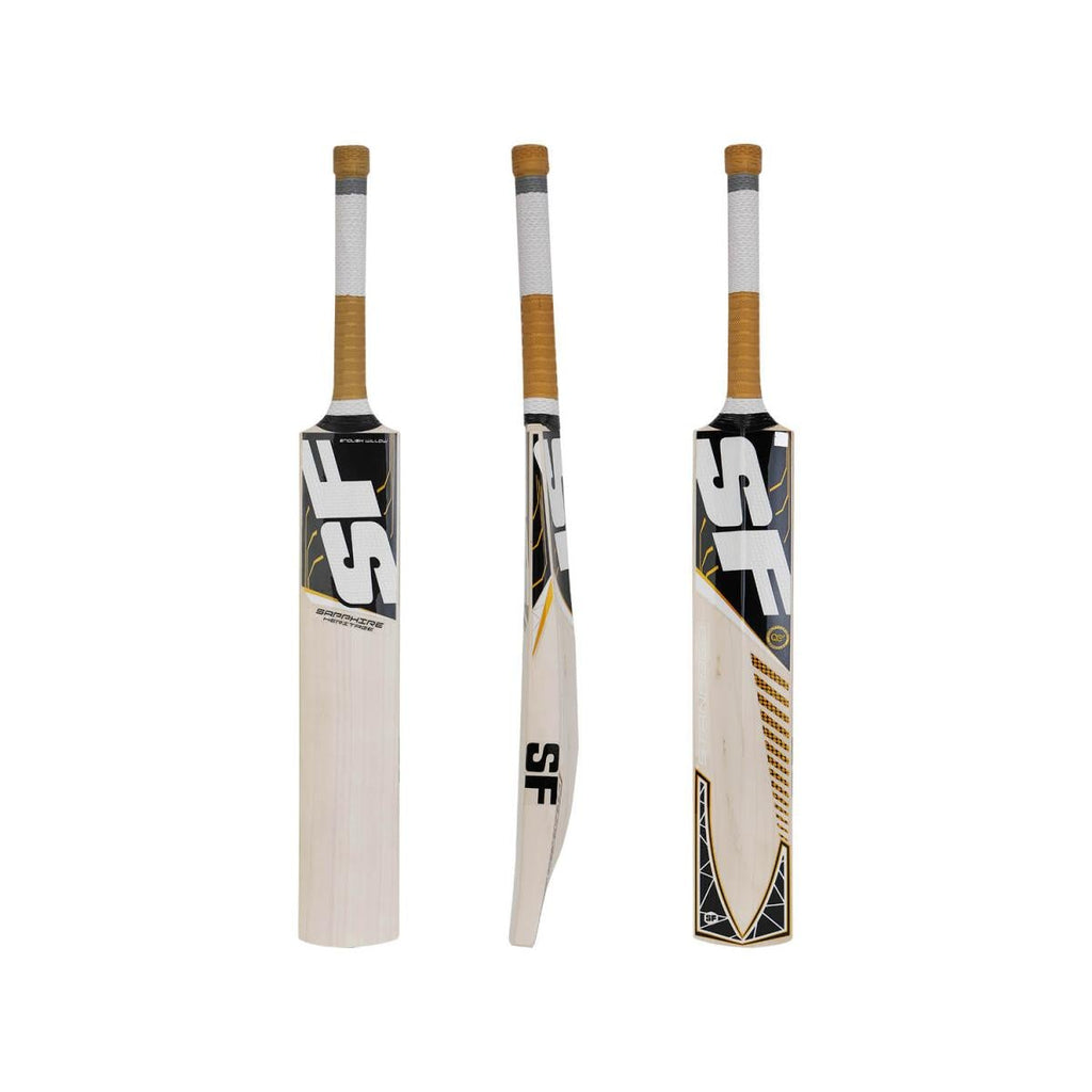 SF Sapphire Heritage Junior English Willow Cricket Bat - NZ Cricket Store
