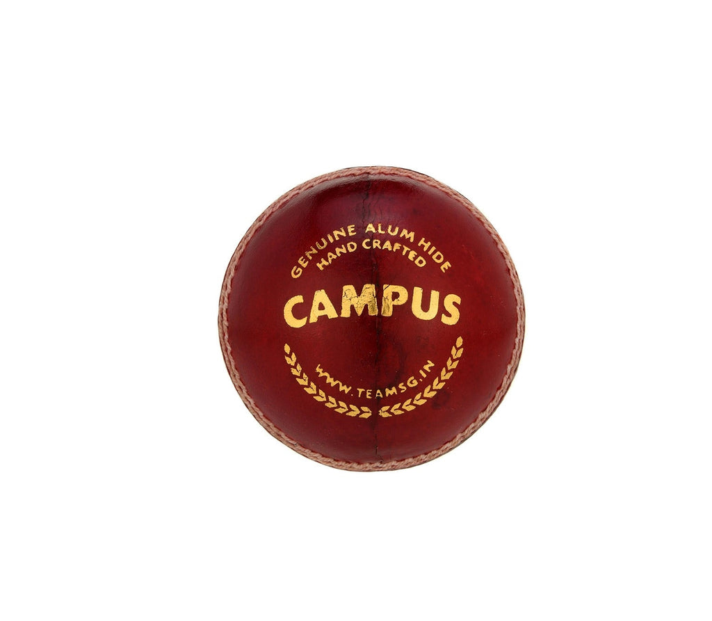 SG Campus Good Quality Four-Piece Cricket Leather Ball