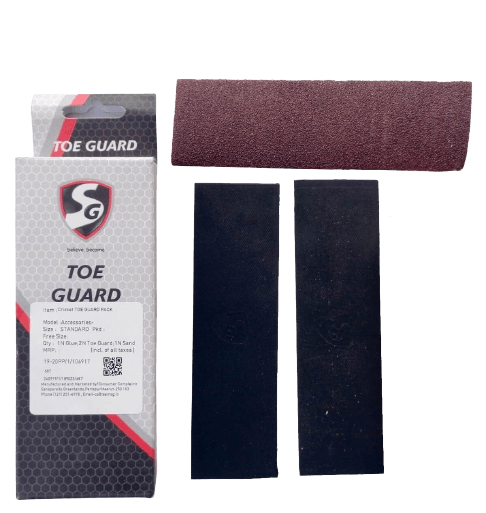 SG Cricket Bat Toe Guard
