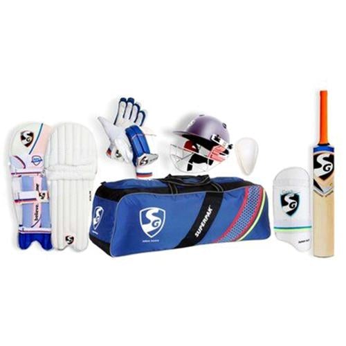 SG Hard Ball Starter English Willow Cricket Kit - NZ Cricket Store