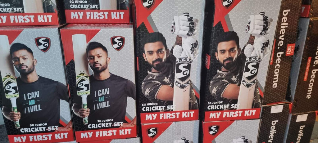 SG My First Kit (Hardik Pandya) Starter Cricket Kit - NZ Cricket Store