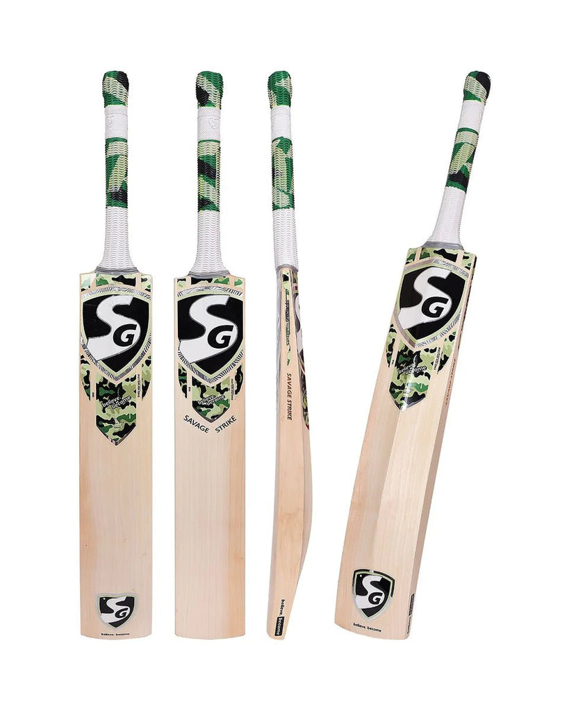SG Savage Strike English Willow Cricket Bat Size SH - NZ Cricket Store