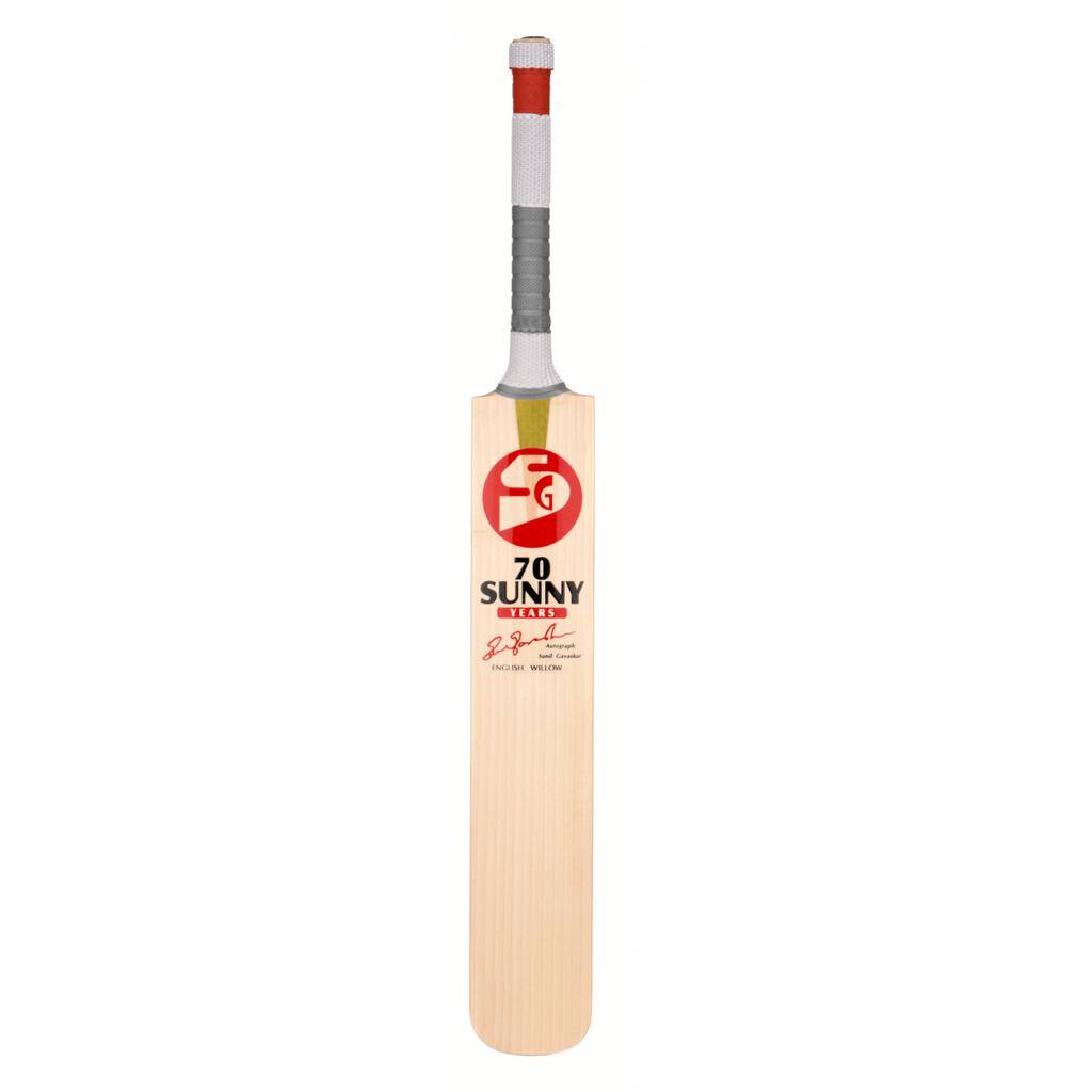 SG Sunny 70 years English Willow Cricket Bat - Limited Edition - NZ Cricket Store