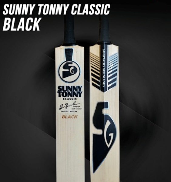 SG Sunny Tonny Classic Black English Willow Cricket Bat