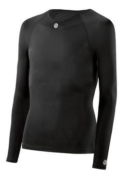 Skins DNAmic TEAM Youth Long Sleeve Top With Round Neck - NZ Cricket Store