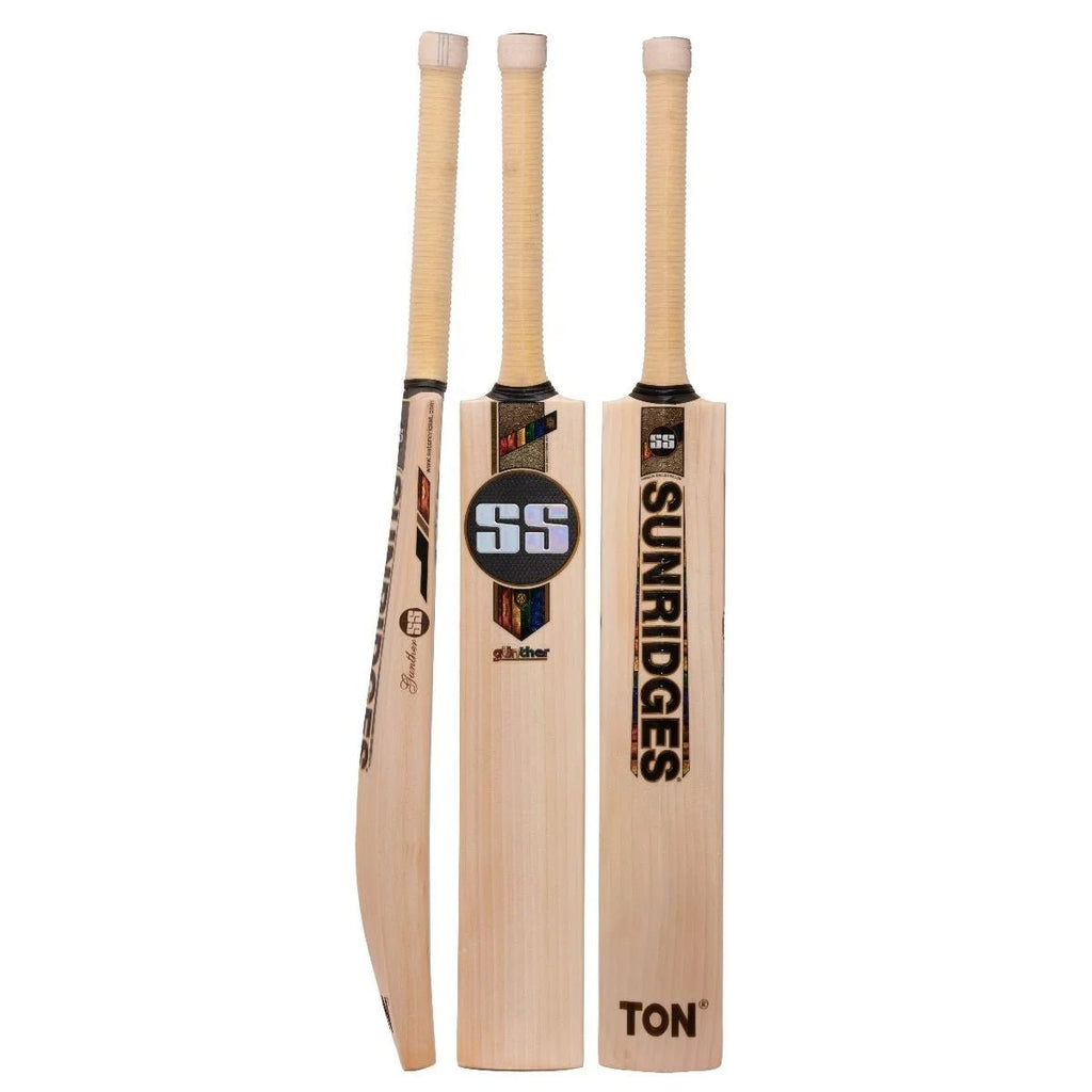 thumbnail image 2 of SS Sunridges Cricket Grade 1 English Willow Bat 'Blue Gunther' 2025 – Junior & Adult Sizes 2 of 4