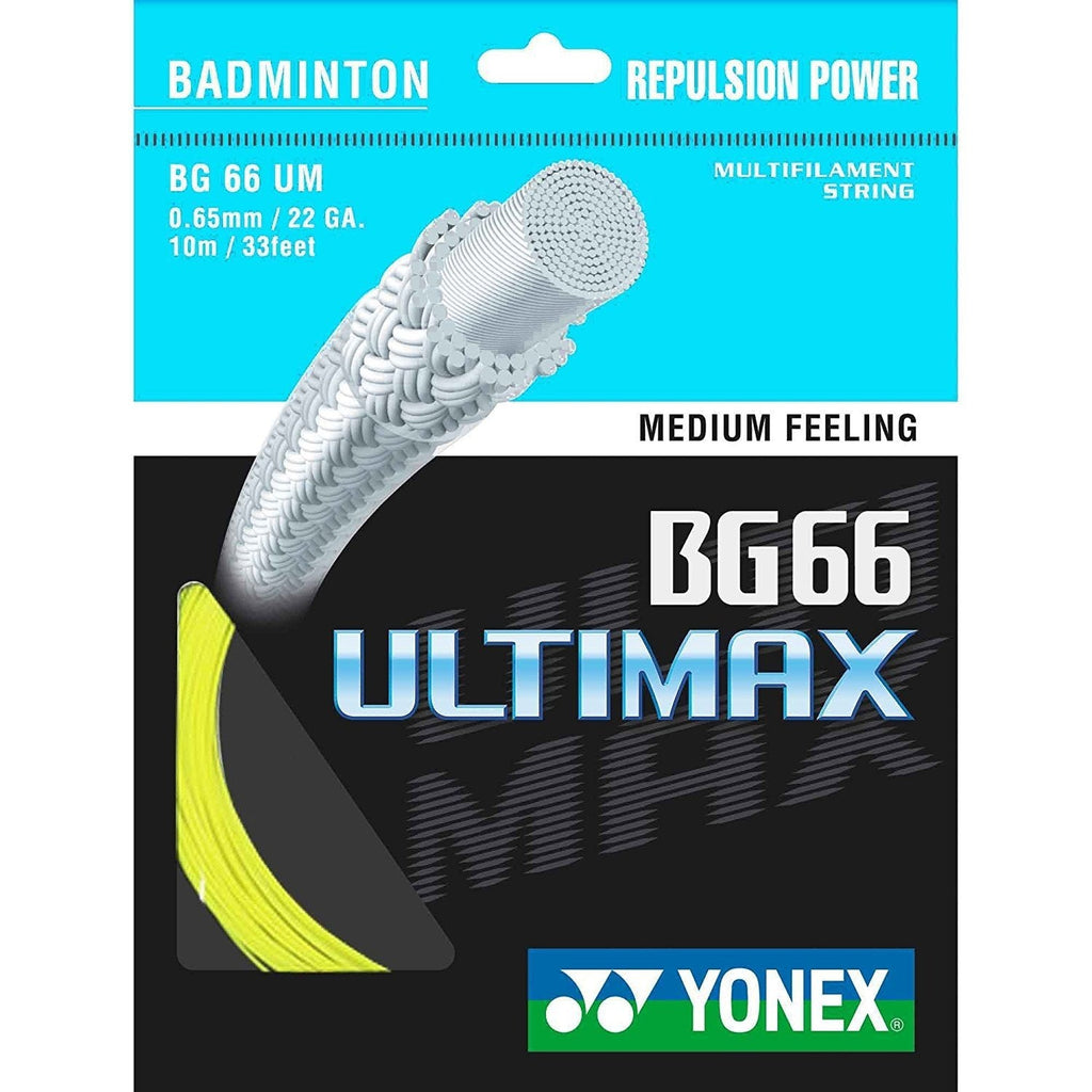 Yonex BG66 Ultimax-Metalic White 10M - NZ Cricket Store